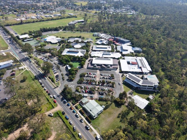 Aerial view of Emmaus College